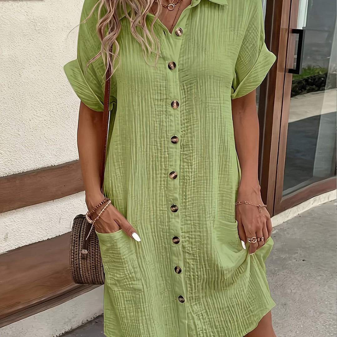 Élise | Robe Chemise Décontractée