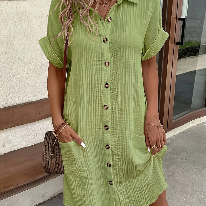Élise | Robe Chemise Décontractée
