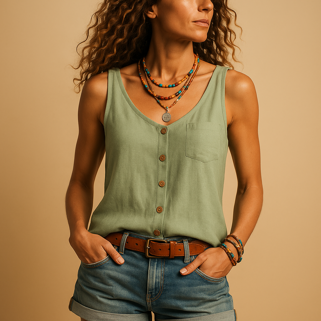 Mila – Débardeur Élancé