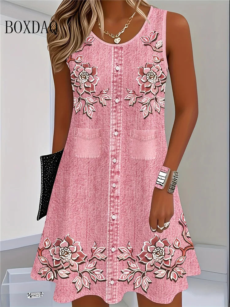 Louison - Robe florale intemporelle