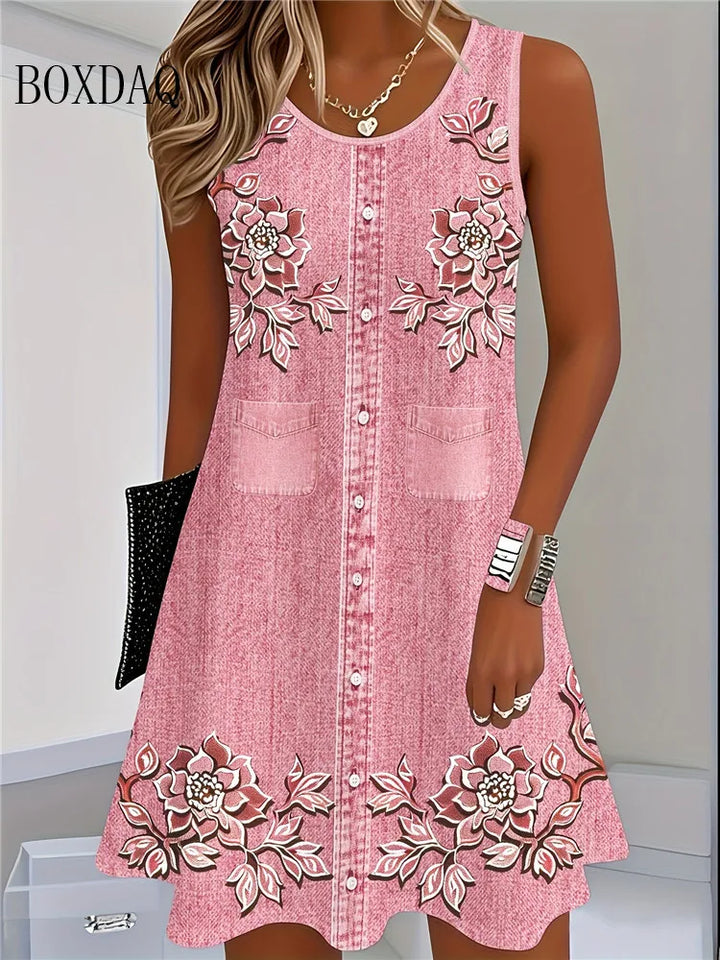 Louison - Robe florale intemporelle