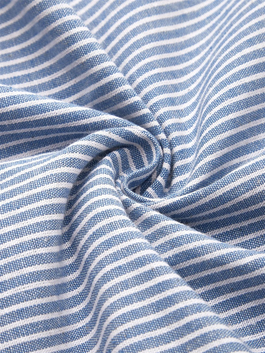 Julia - Robe midi à rayures